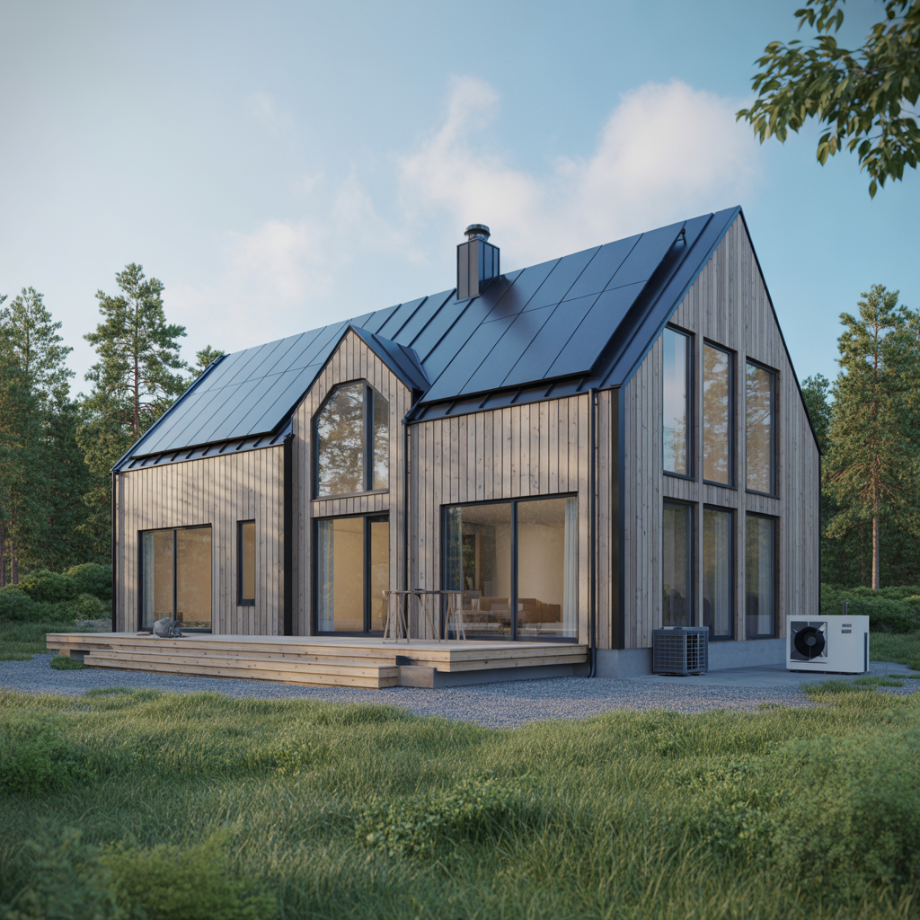 2.Hur bygger du en energieffektiv villa med lag energiforbrukning