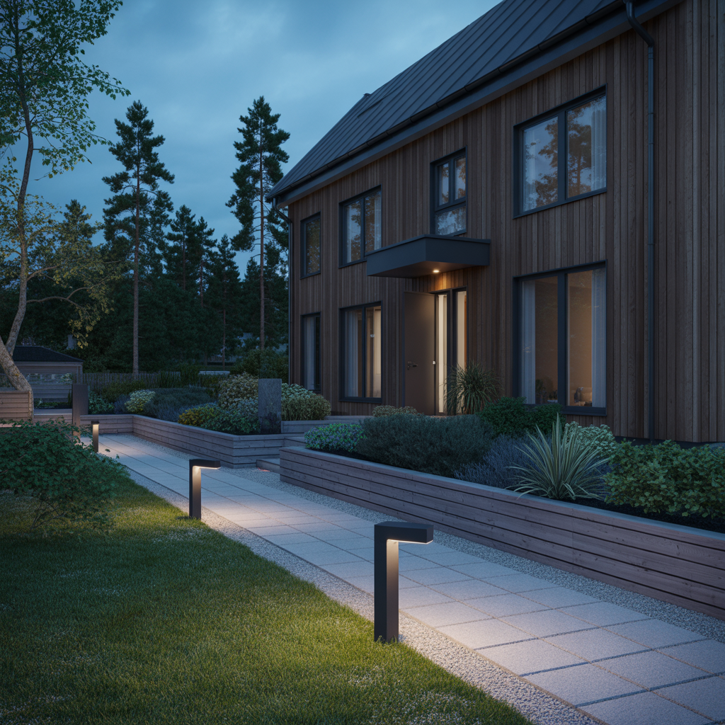 4.Fordelarna med att installera automatisk utebelysning