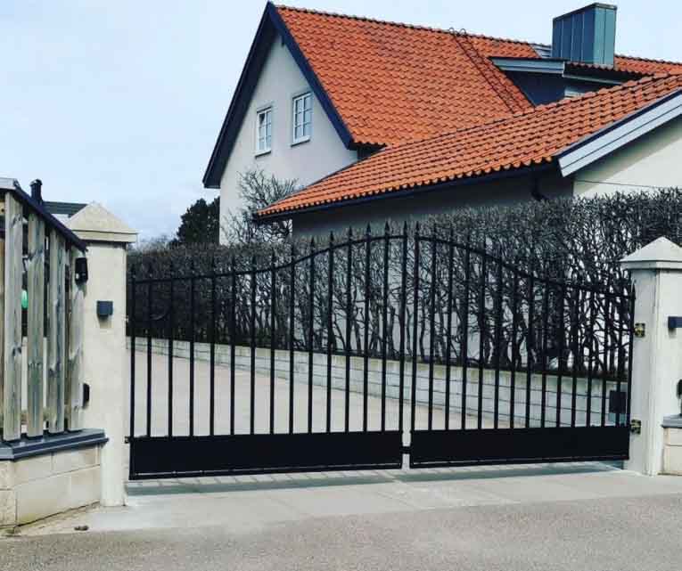 bygga grind i smide jarn smidesgrind stockholm