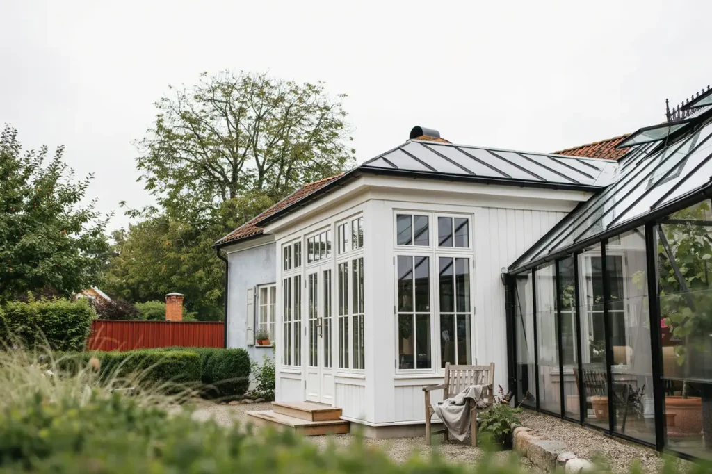 uppf rande av v xthus och orangeri i viggbyholm t by