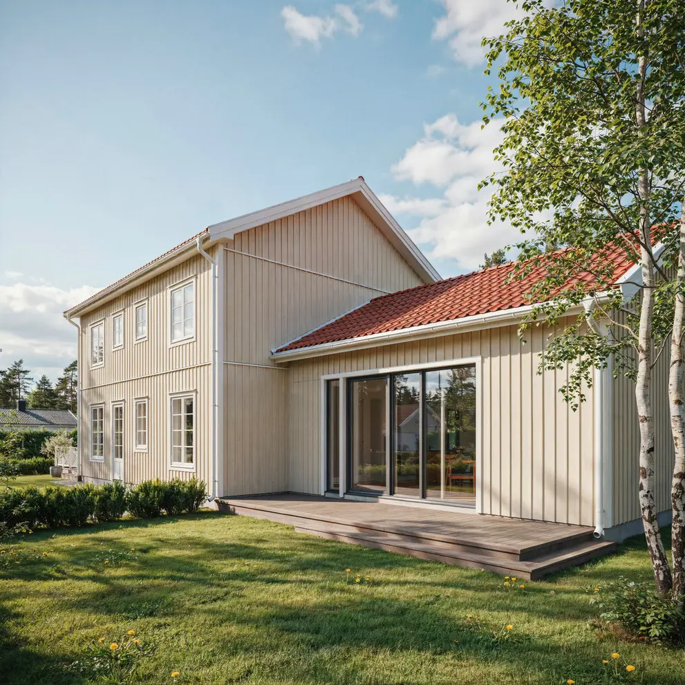 utbyggnad till hus i taby danderyd i stockholm